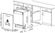 Посудомоечная машина встраив. Hotpoint HI 5D83 DWT
